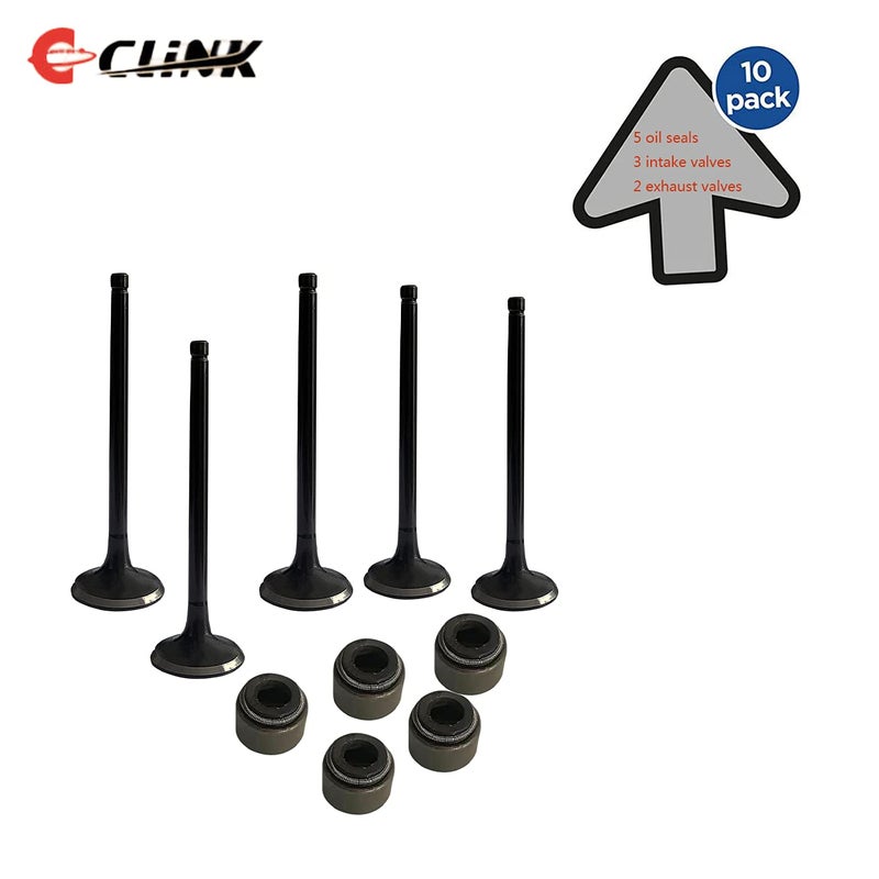 C CLINK Engine Intake & Exhaust Valve Kit With Stem Seal Fits For Yamaha Grizzly 660,2002~2008, Rhino 660,2004~2007,Raptor 660 2001-2005 - Image 4